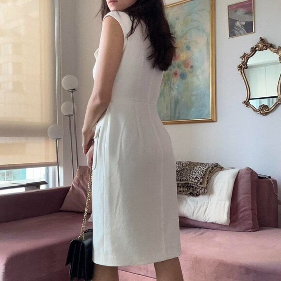 Graduation White Summer Dress - Picture 4 of 6